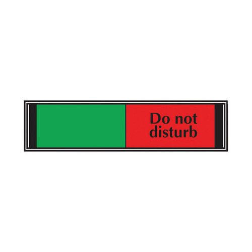 Sliding Sign Do Not Disturb 225x52mm V6DB/DD
