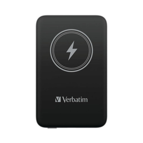 Verbatim Charge n Go Power Bank Magnetic Wireless Charging 10000mAh Black 32245