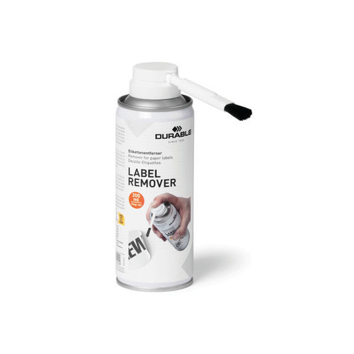 Durable Label Remover For Adhesive Residue, Glue, Tape and Stickers 200ml Can 586700