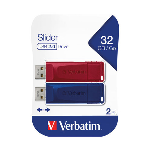 Verbatim Store n Go USB 2.0 32GB (2 Pack) 49327