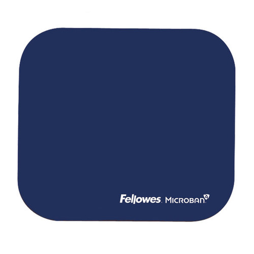 Fellowes Mousepad with Microban Antibacterial Protection Blue 5933805
