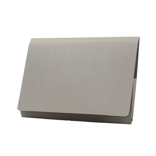 Exacompta Guildhall Full Flap Pocket Wallet Foolscap Grey (Pack of 50) PW2-GREY Exacompta Guildhall Full Flap Pocket Wallet Foolscap Grey (Pack of 50) PW2-GREY