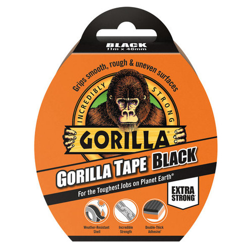 Gorilla Tape 48mm x 11m Black 3044001