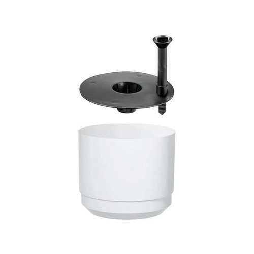 Paulina Self Watering Pot 20cm White 48210 Paulina Self Watering Pot 20cm White 48210