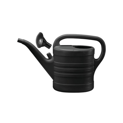Splash Recycled Watering Can 10 Litre Black 4010529 Splash Recycled Watering Can 10 Litre Black 4010529