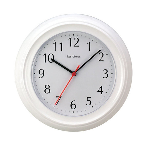 Acctim Wycombe Wall Clock White 21412 Acctim Wycombe Wall Clock White 21412