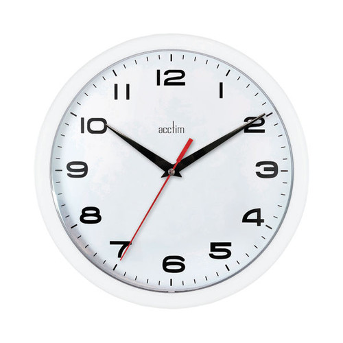 Acctim Aylesbury Wall Clock White 92/301 Acctim Aylesbury Wall Clock White 92/301