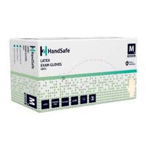 Healthline Latex Examination Gloves (Large) (Pack of 100)