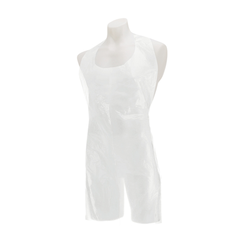 Disposable Plastic Aprons Roll White  (Pack of 200)