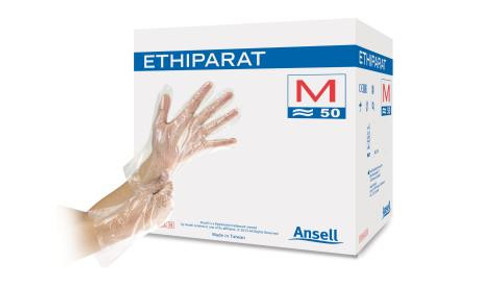 Ethiparat Sterile Pairs Exam Gloves (Medium 7.5 – 8.0) (Pack of 50)