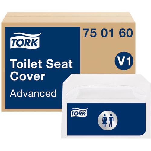 Tork® Toilet Seat Covers White V1 (Pack of 250)