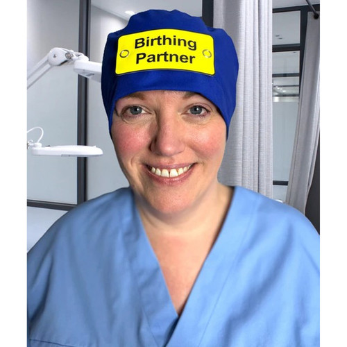 Eco Ninjas™ Reusable Elastic Back Plain Hats Royal Blue (X–Large)