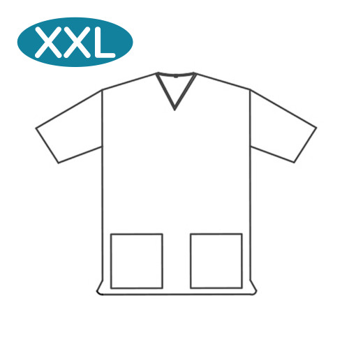 365 Scrub Tunics With Pockets Blue (XX–Large) (Pack of 100) 365 Scrub Tunics With Pockets Blue (XX–Large) (Pack of 100)