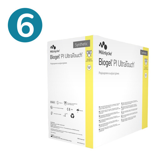 Biogel® PI UltraTouch® Synthetic Surgical Gloves (6.0) (Pack of 50) Biogel® PI UltraTouch® Synthetic Surgical Gloves (6.0) (Pack of 50)
