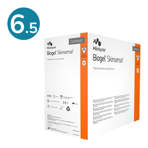 BiogelĀ® SkinsenseĀ® Synthetic Surgical Gloves (6.5) (Pack of 50) BiogelĀ® SkinsenseĀ® Synthetic Surgical Gloves (6.5) (Pack of 50)