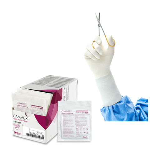 Gammex® Latex Moisturizing Surgical Gloves (6.5) (Pack of 50) Gammex® Latex Moisturizing Surgical Gloves (6.5) (Pack of 50)