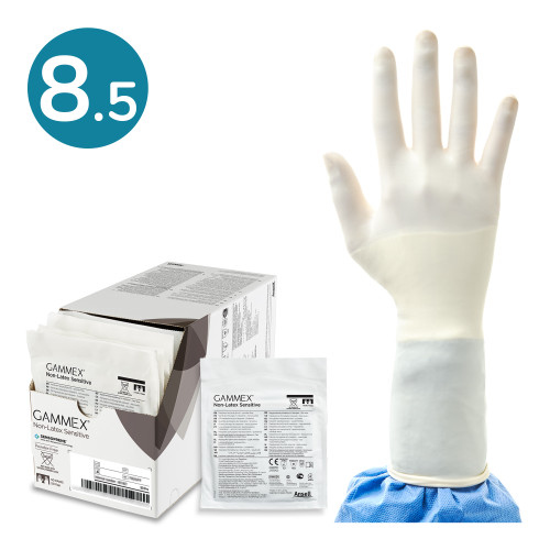 Gammex® Non–Latex Sensitive Neoprene Surgical Gloves Natural (8.5) (Pack of 50) Gammex® Non–Latex Sensitive Neoprene Surgical Gloves Natural (8.5) (Pack of 50)