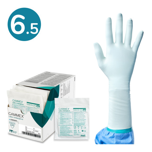Gammex® Powder–Free Latex Surgical Undergloves Green (6.5) (Pack of 50) Gammex® Powder–Free Latex Surgical Undergloves Green (6.5) (Pack of 50)
