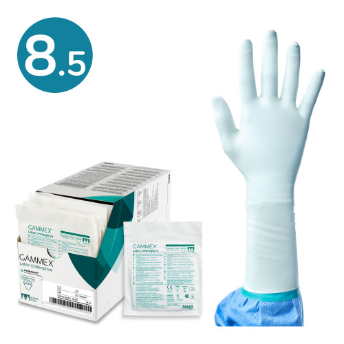 Gammex® Powder–Free Latex Surgical Undergloves Green (8.5) (Pack of 50) Gammex® Powder–Free Latex Surgical Undergloves Green (8.5) (Pack of 50)