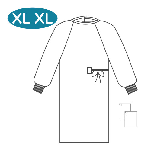 365 Standard Protection Surgical Gowns (X–Large X–Long) (Pack of 30) 365 Standard Protection Surgical Gowns (X–Large X–Long) (Pack of 30)