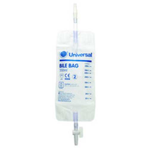 Sterile Bile Collection Bags With Ryles/Kehrs Connector (500 ml) (350 ml) Sterile Bile Collection Bags With Ryles/Kehrs Connector (500 ml) (350 ml)