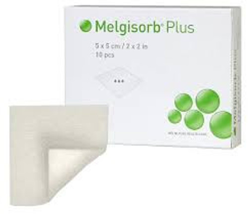 Melgisorb Plus Absorbent Alginate Dressings (10 x 10 cm) (Pack of 10)