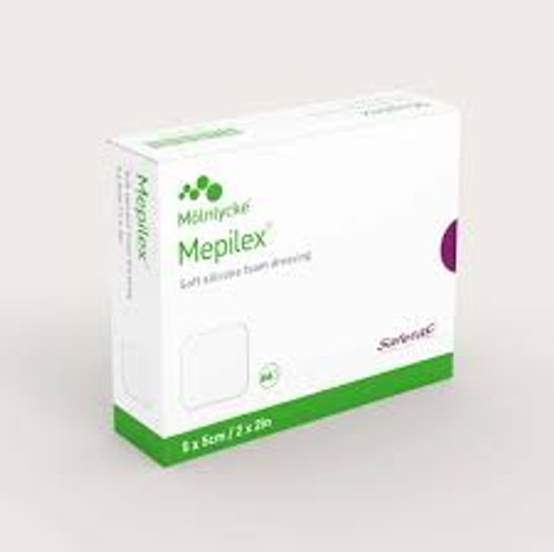 Mepilex® Absorbent Foam Dressings (5 x 5 cm) (Pack of 5)