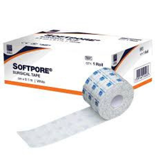 Softpore® Medical Tape (10 cm x 9.1 m) (Pack of 12)