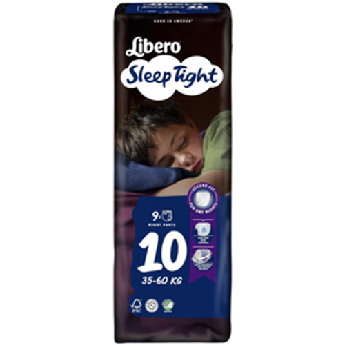 Libero SleepTight 9 Night Pants (22 – 37 kg) (Pack of 10)