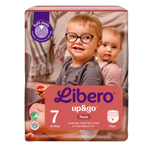 Libero Up&Go 7 Nappies (16 –26 kg) (Pack of 16)