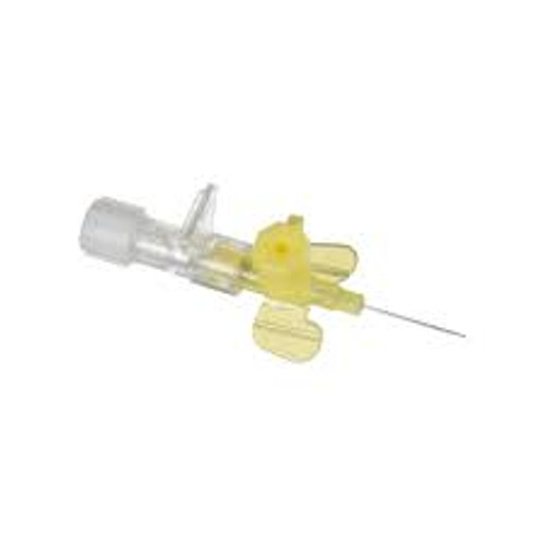 Vasofix® Safety Peripheral IV Catheter With Injection Port Yellow (PUR – 24 G x 0.75") (Pack of 50)