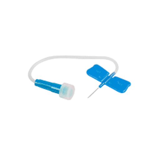 Butterfly Winged Needle Infusion Sets Blue (23 G x 19 mm) (Pack of 50)