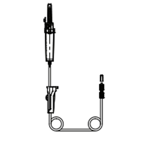 Fannin® IV Gravity Sets With 15 μm Filter, Air Vent, 240 cm Tubing, Rotating Luer Connector (Pack of 50)