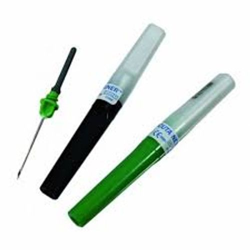 BD Vacutainer® Multi–Sample Blood Collection Needles Green (21 G x 1.0") (Pack of 100)
