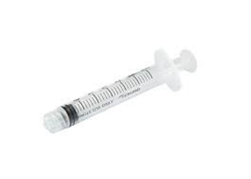 3–Part Concentric Luer Lock Syringes (5 ml) (Pack of 100)
