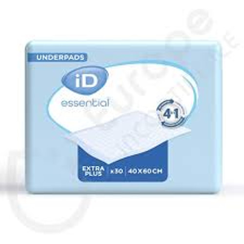 iD Essential Underpads Extra Plus (40 x 60 cm) (Pack of 30)