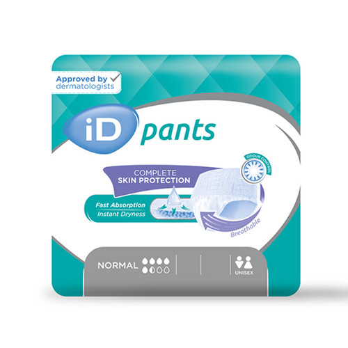 iD Normal Incontinence Pants (Large) (Pack of 14)