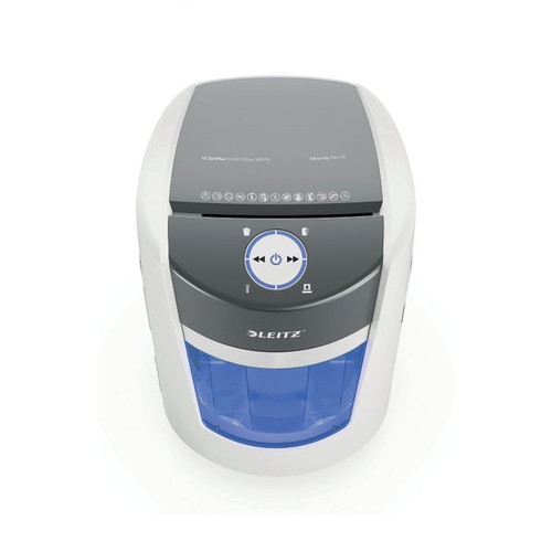 Leitz IQ OptiMax Small Office Paper Shredder 22L White 83591000