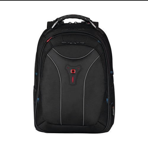 Wenger Carbon 17 Inch Laptop Backpack Black 600637