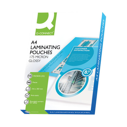 Fellowes Enhance Laminating Pouch A4 160 Micron Total Thickness Gloss (Pack of 25) 53962