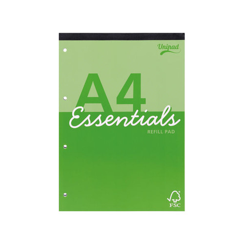 Pukka Pad Essentials Refill Pad 160 Pages A4 (Pack of 4) ESS-REFA4TOP