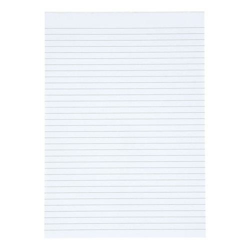 5 Star Memo Pad Headbound 60gsm Ruled 160pp A4 White Paper (Pack of 10)