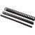 Fellowes A4 Plastic Binding Combs 12mm Black (Pack of 100) 5346502