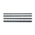GBC CombBind A4 19mm Binding Combs Black (Pack of 100) 4028601