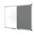 Bi-Office Maya Combination Board Grey Felt/Magnetic Surface 180x120cm XA2728170