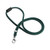 Durable Recycled Fabric Lanyard Green (Pack of 10) 824105