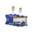 Durable Card Holder with Clip 54x87mm Blue (Pack of 25) 8118/06