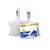 Durable Card Holder with Clip 54x87mm Clear (Pack of 25) 8118/19