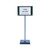 PVC Post 110cm with Sign A4 Holder 370445