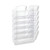 Durable Flexiplus Wall Mounted Landscape Literature Holder A4 Clear (Pack of 6) 1700014401